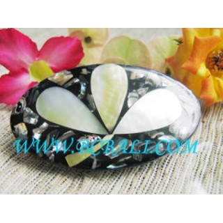 Cute Shell Leave Motif Barrettes