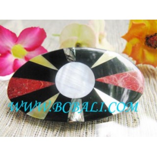 Hair Clips Resin Shell