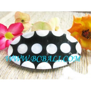 Resin Hair Barrettes