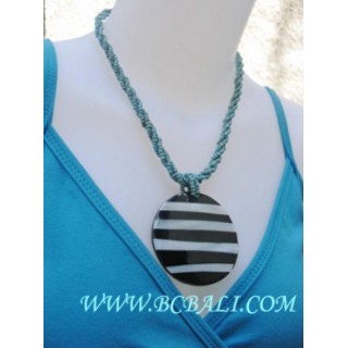 Bead Necklaces Shell Pendants