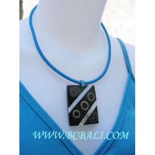 Black Shell Necklaces Pendants