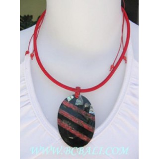 Red Coral Stone Necklaces Pendants