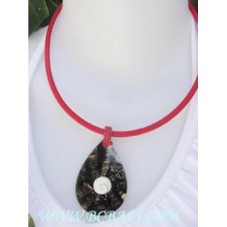 Shell Choker Pendants