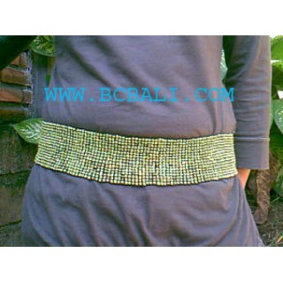 Beaded Elastic Belt