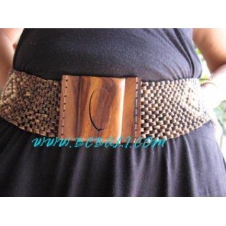 Coco Natural Buckles Belts