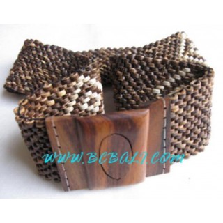 Natural Coconut Beads Belts