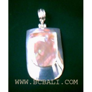 Seashell With Silver Pendant