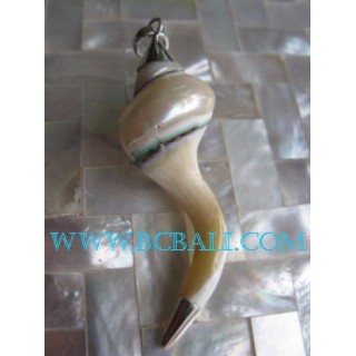 Silver Sea Shell Pendant