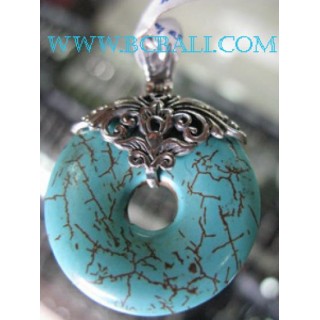 Turquoise Pendant Silver