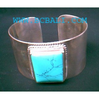 Turquoise Silver Bracelet 925