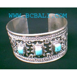 Turquoise Silver Bracelets 925