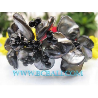 Black Shell Bracelets