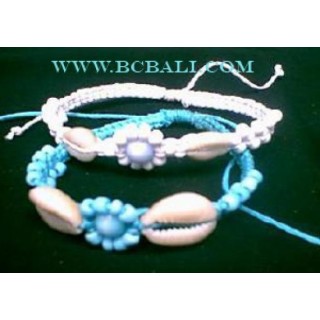 Fashion Straw Bracelets Shells