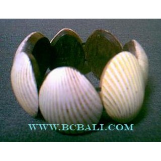 Natural Fashion White Shells