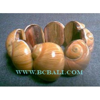 Natural Shells Java Bracelets