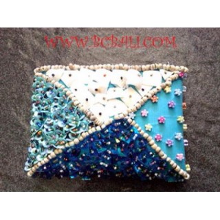 Bali Beaded Purses Wallets Coin