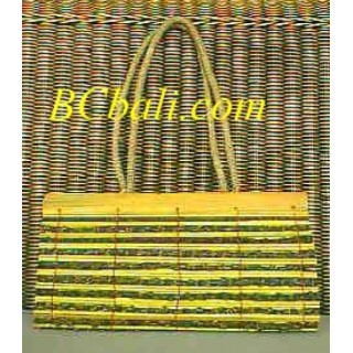 Bamboo Handbag Long Handle