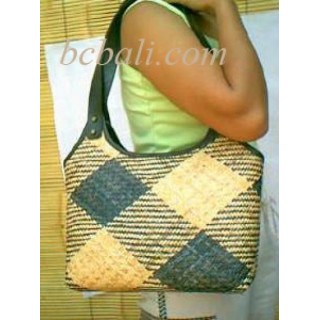 Leather Rattan Handbags