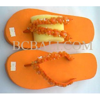 Sandal With Beads