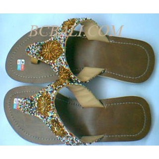 Sandal With Beads