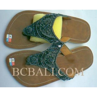 Sandals With Beads