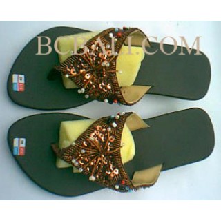 Sandals With Beads