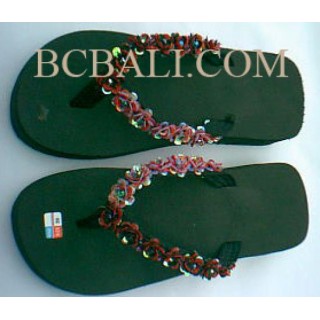 Sandals With Beads