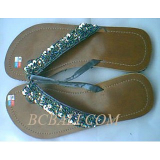 Sandals With Beads