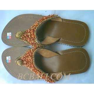 Sandals With Beads