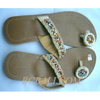 Sandals With Beads