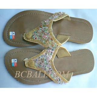 Sandals With Beads