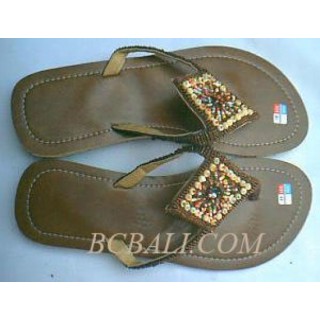 Sandals With Beads