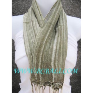 bali handmade scarf stole fashion grey color