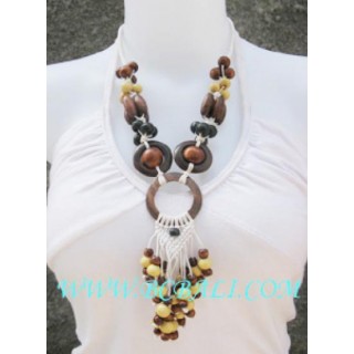 Natural Wooden Necklace Bali