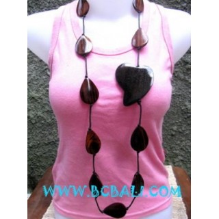 Women's Wood Necklaces Fashion