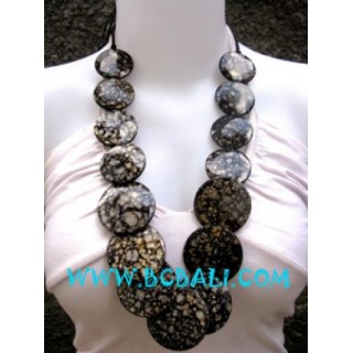 Ladies Wooden Necklaces Bali