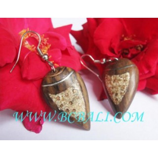 Ethnic Handmade Woods Earrings