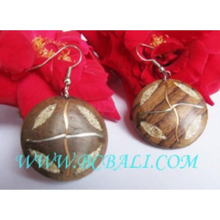 Balinese Wooden Earring Hand Craft