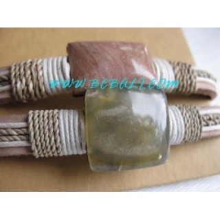 Coral Stone Bracelets