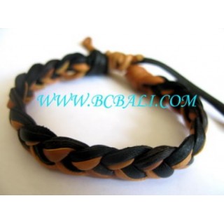 Genuine Leather Bracelets Handmade