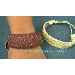 Handmade Leather Bracelet Bali