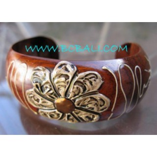 Fashion Bangles Wooden Ladies Style