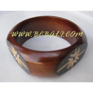 Handmade From Woods Painted Bracelets