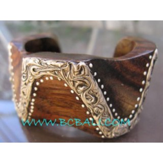 New Design Wooden Bangle Painted