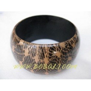 Wooden Bangle Painted