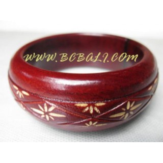 Wooden Carved Bangles