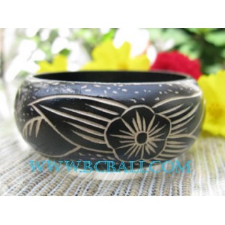 Wooden Carving Bangles