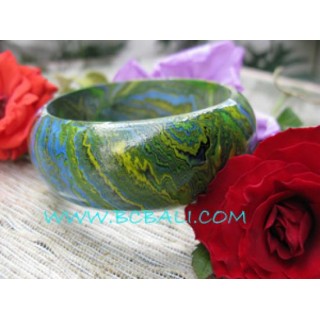 Wooden Color Bangles Fashion