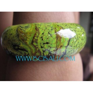 Wooden Painting Bracelets