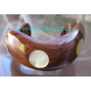 Wooden Seashells Bangles Ladies